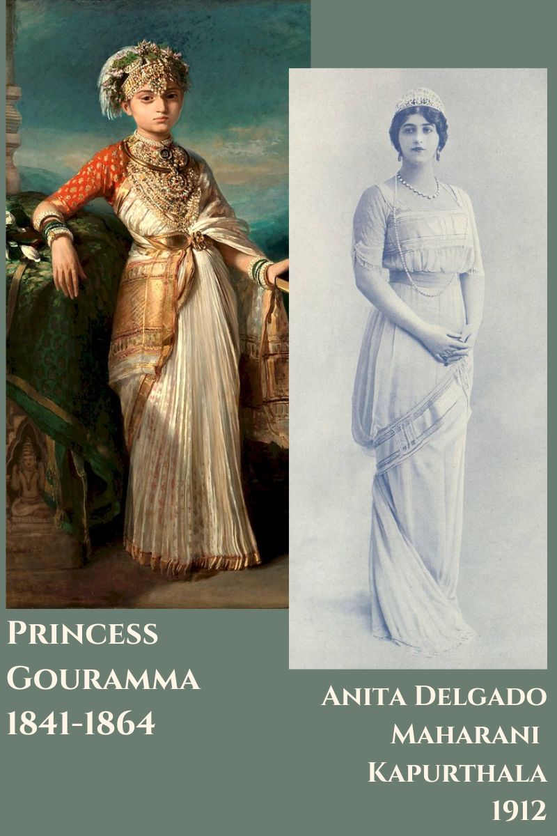 Woman Fashion in British India