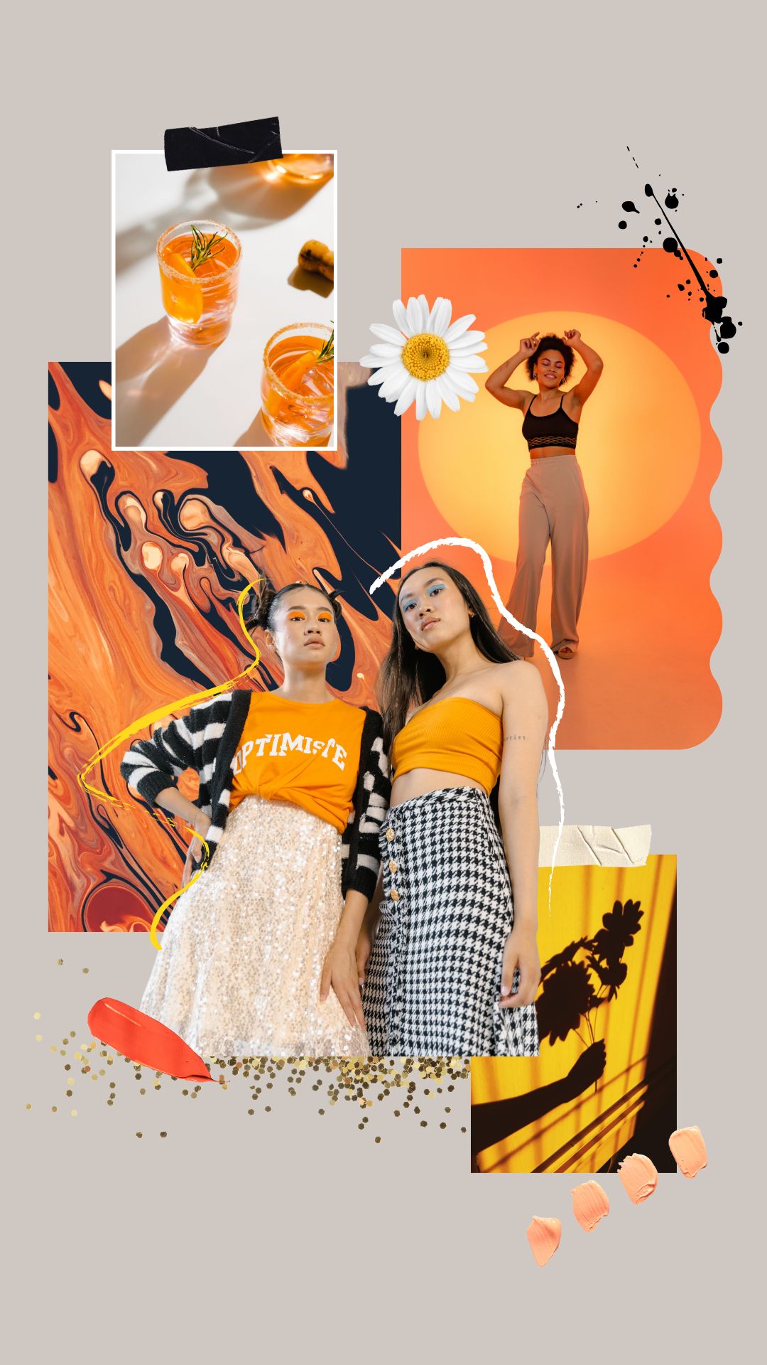 Digital Fashion Mood Board